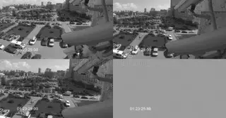 Установка систем видеонаблюдения на парковке в Нижнем Тагиле в октябре